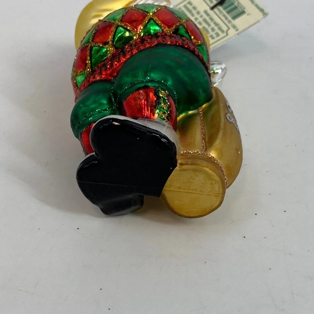 Old World Christmas Golfing Santa Glass Ornament‎ Golfer Christmas Tree